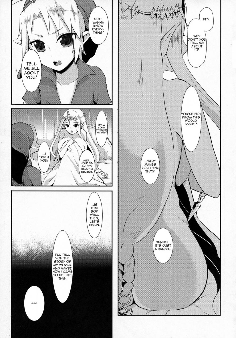 Hentai Manga Comic-Time Travel - Futanari Princess Zelda is Out of Control!-Read-14